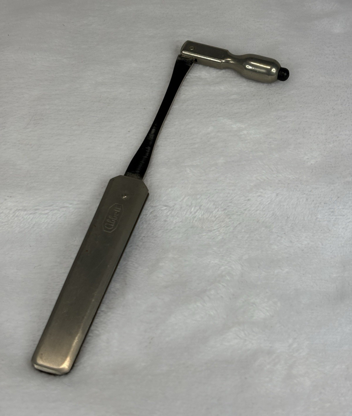 Rare Abbott Folding Reflex Hammer Neurological Pocket Percussion Tool German