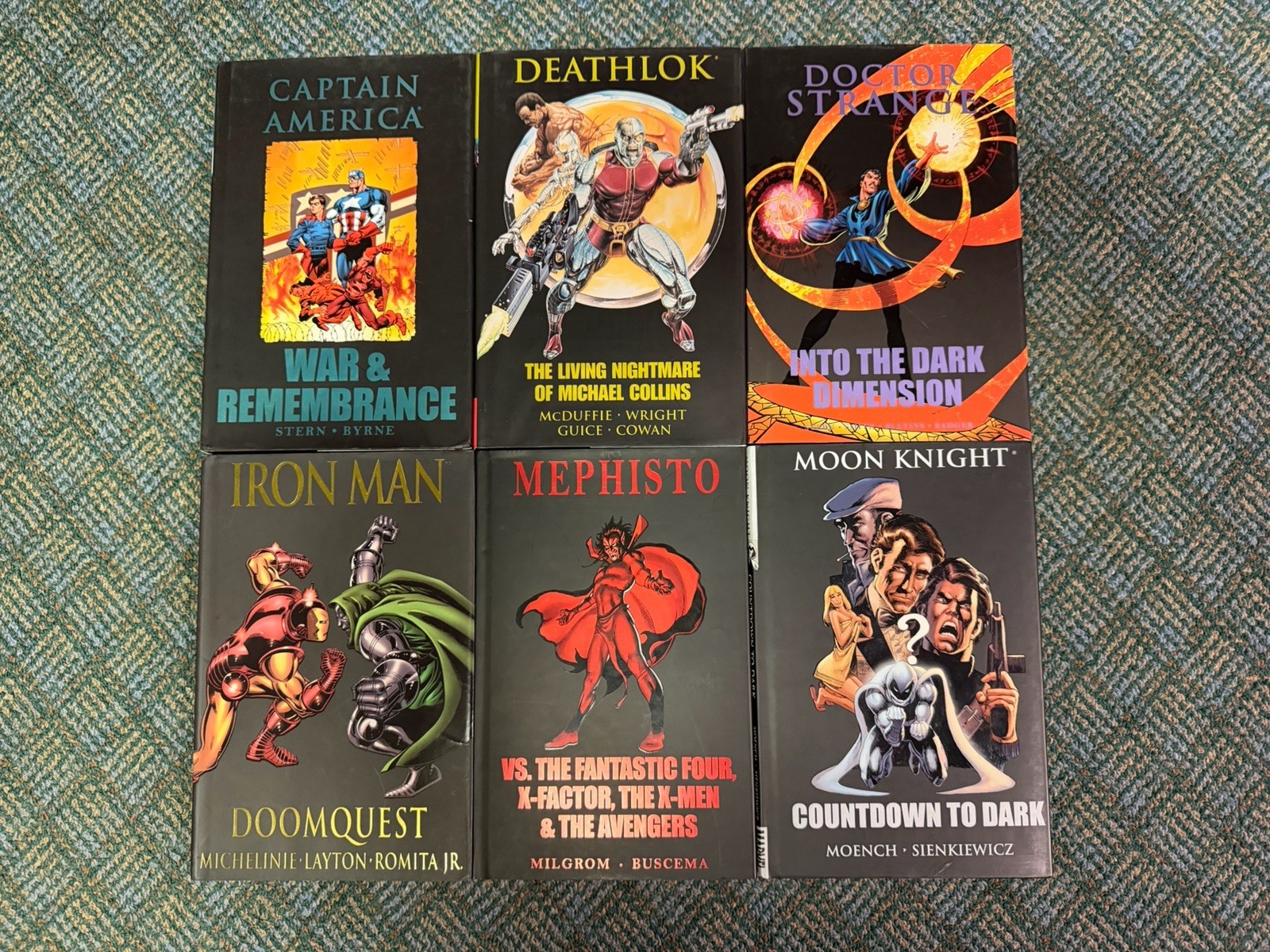 Marvel Premiere Classic Hardcover 6 Book Lot Doomquest Mephisto