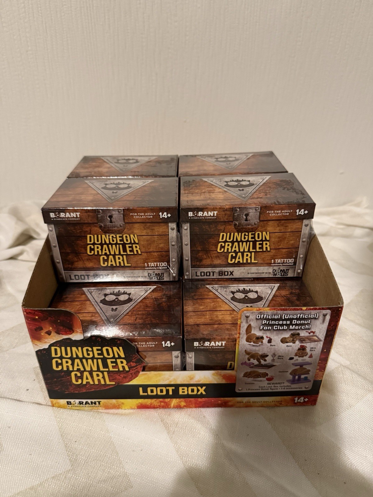 Dungeon Crawler Carl Sealed Retail Loot Box Case Lot - 10 Unopened Blind Boxes Dungeon Crawler Carl Sealed Retail Loot Box Case Lot - 10 Unopened Blind Boxes