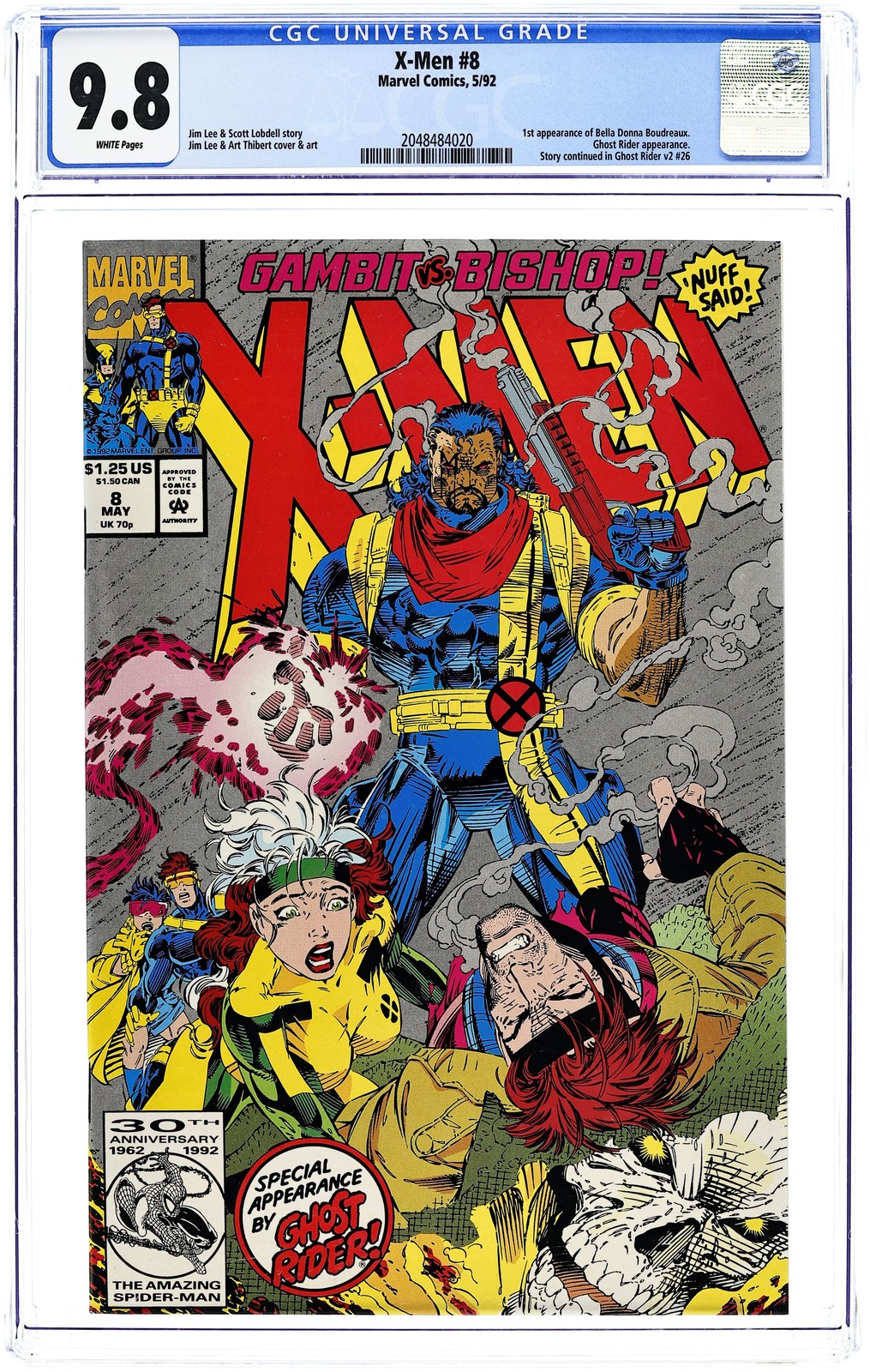 X-Men #8 CGC 9.8 1992 2048484020