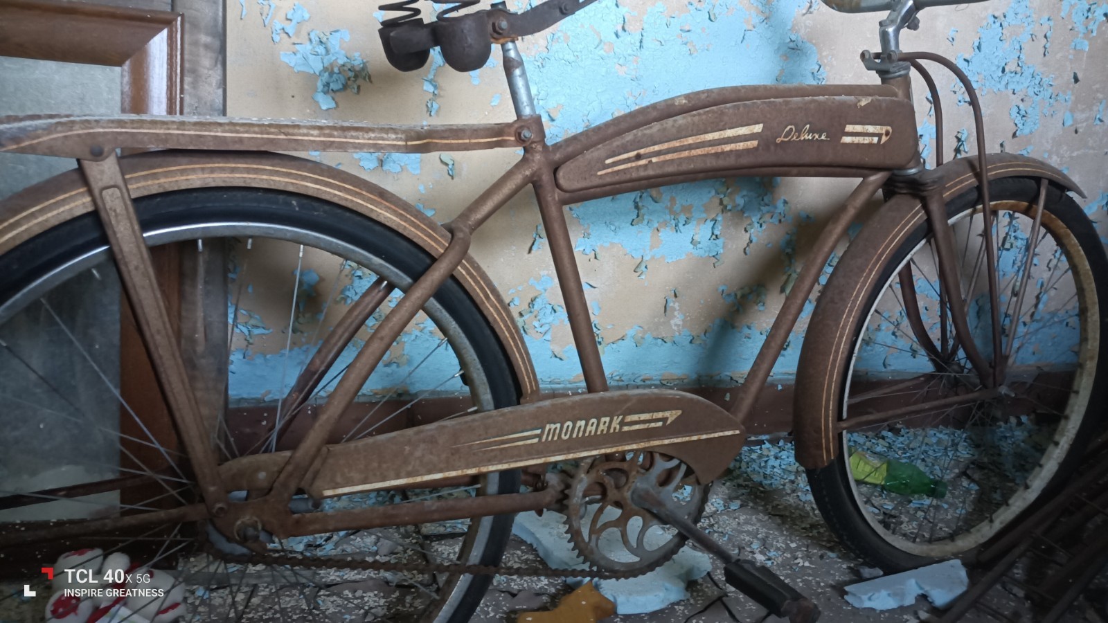 🔥🔥MONARK DELUXE all Original SUPER RARE Barn Find Needs Redone❤️🔥❤️🔥 🔥🔥MONARK DELUXE all Original SUPER RARE Barn Find Needs Redone❤️🔥❤️🔥