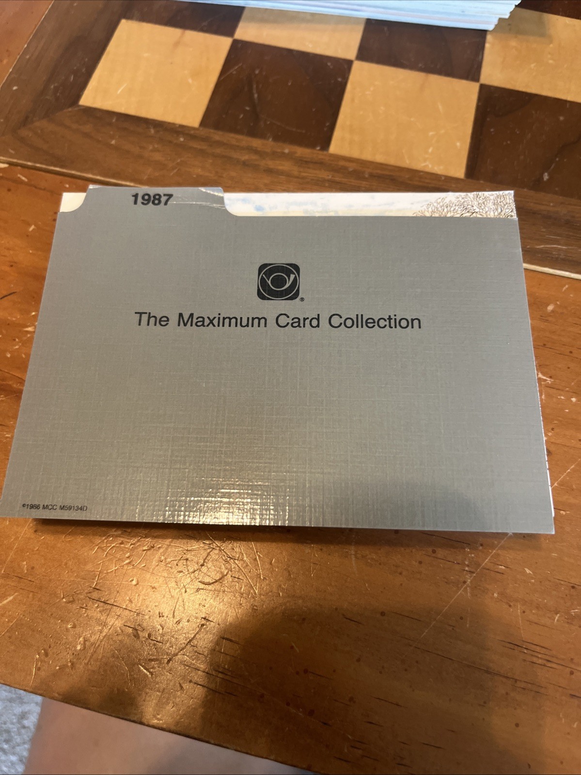 1987 The Maximum Card Collection Complete Set 1987 The Maximum Card Collection Complete Set