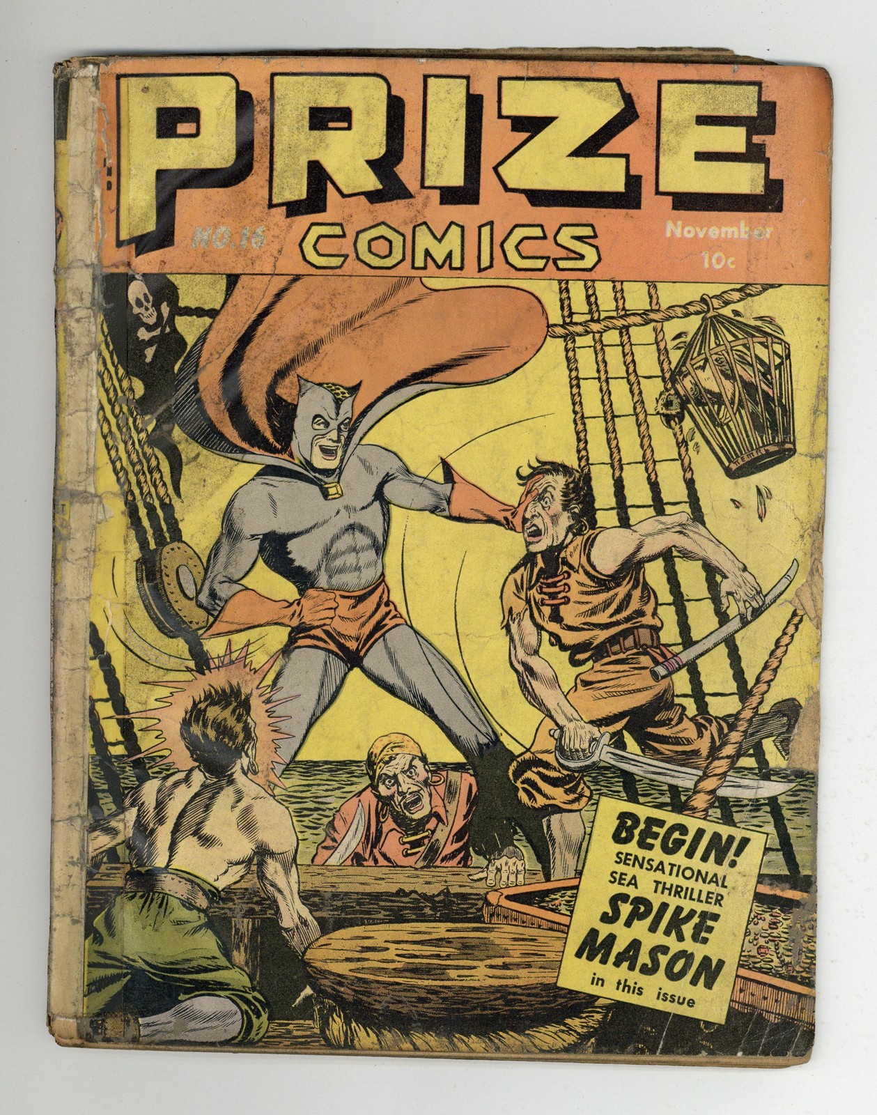 Prize Comics #16 PR 0.5 1941