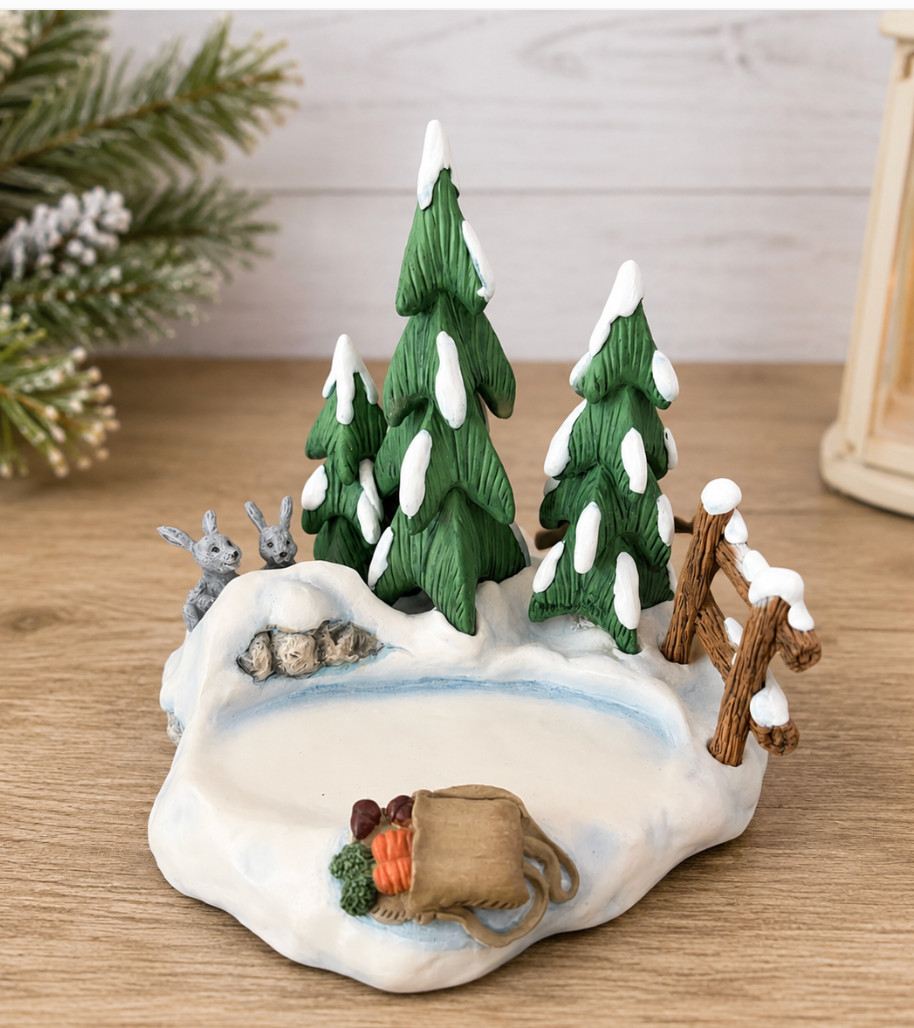 Hummelscape Autumn Frolic Goebel 1998 Mark 1001-D Figurine Base Scene
