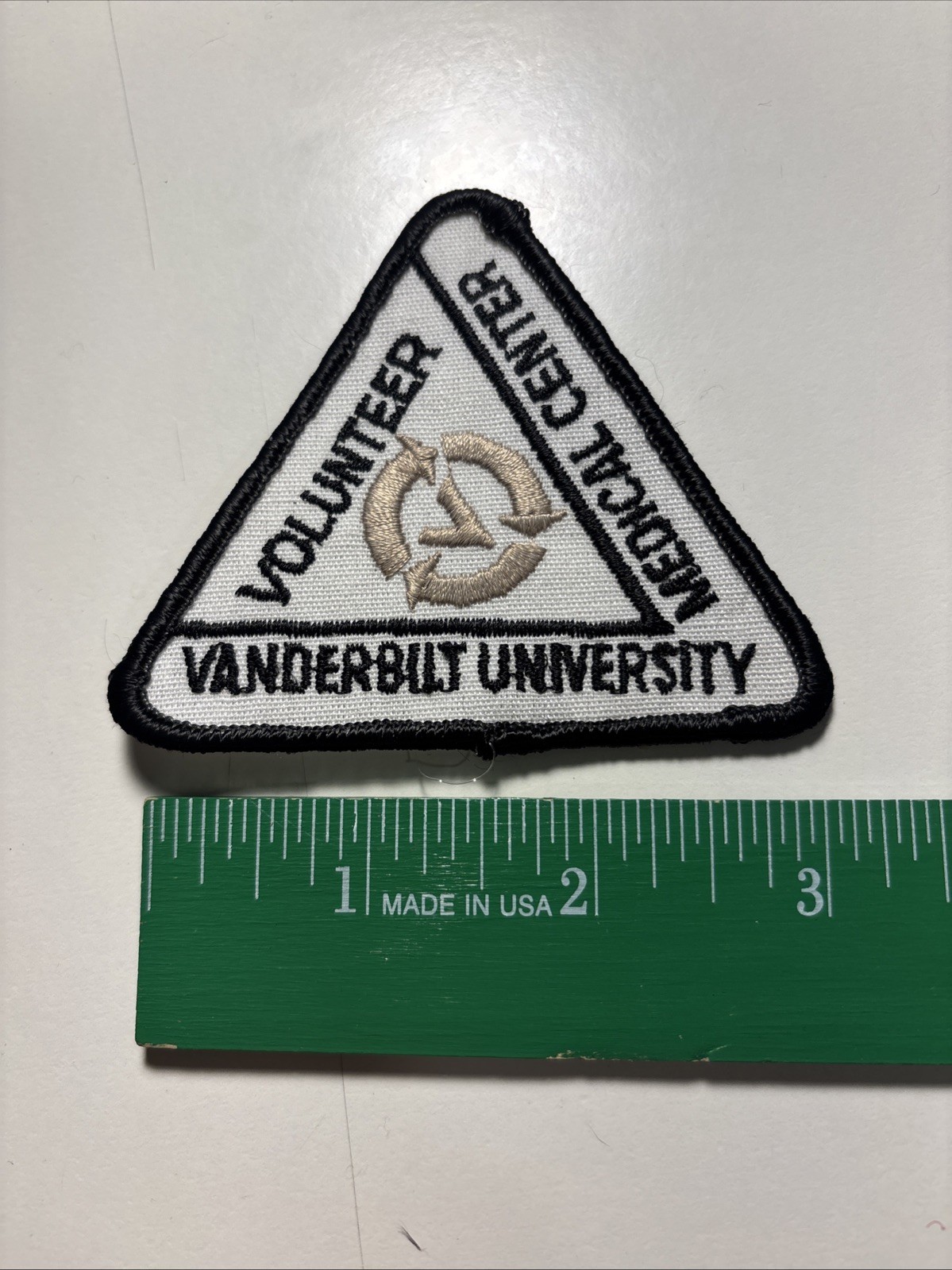 Vintage Vanderbilt University Medical Center Volunteer Embroidered Patch Vintage Vanderbilt University Medical Center Volunteer Embroidered Patch
