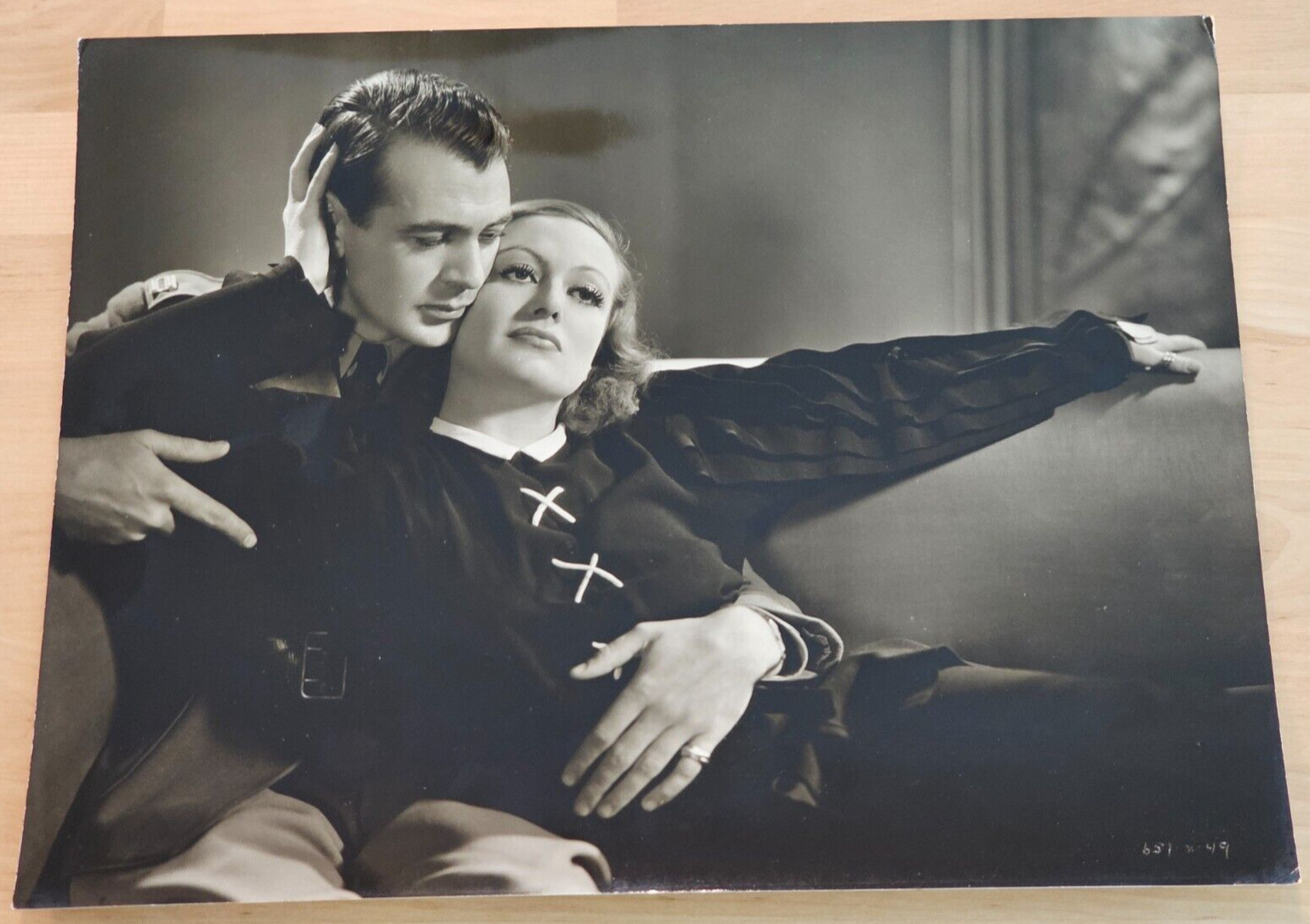 HOLLYWOOD BEAUTY JOAN CRAWFORD GARY COOPER STUNNING PORTRAIT OVERSIZE Photo XXL