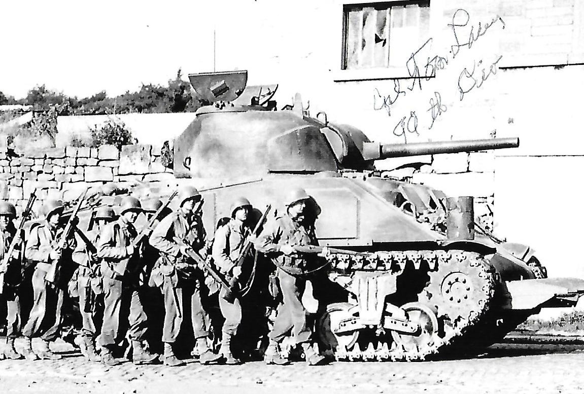 Tom Lacey auto/signed 4x6 photo Army Battle of The Bulge WW II Rare COA LOOK