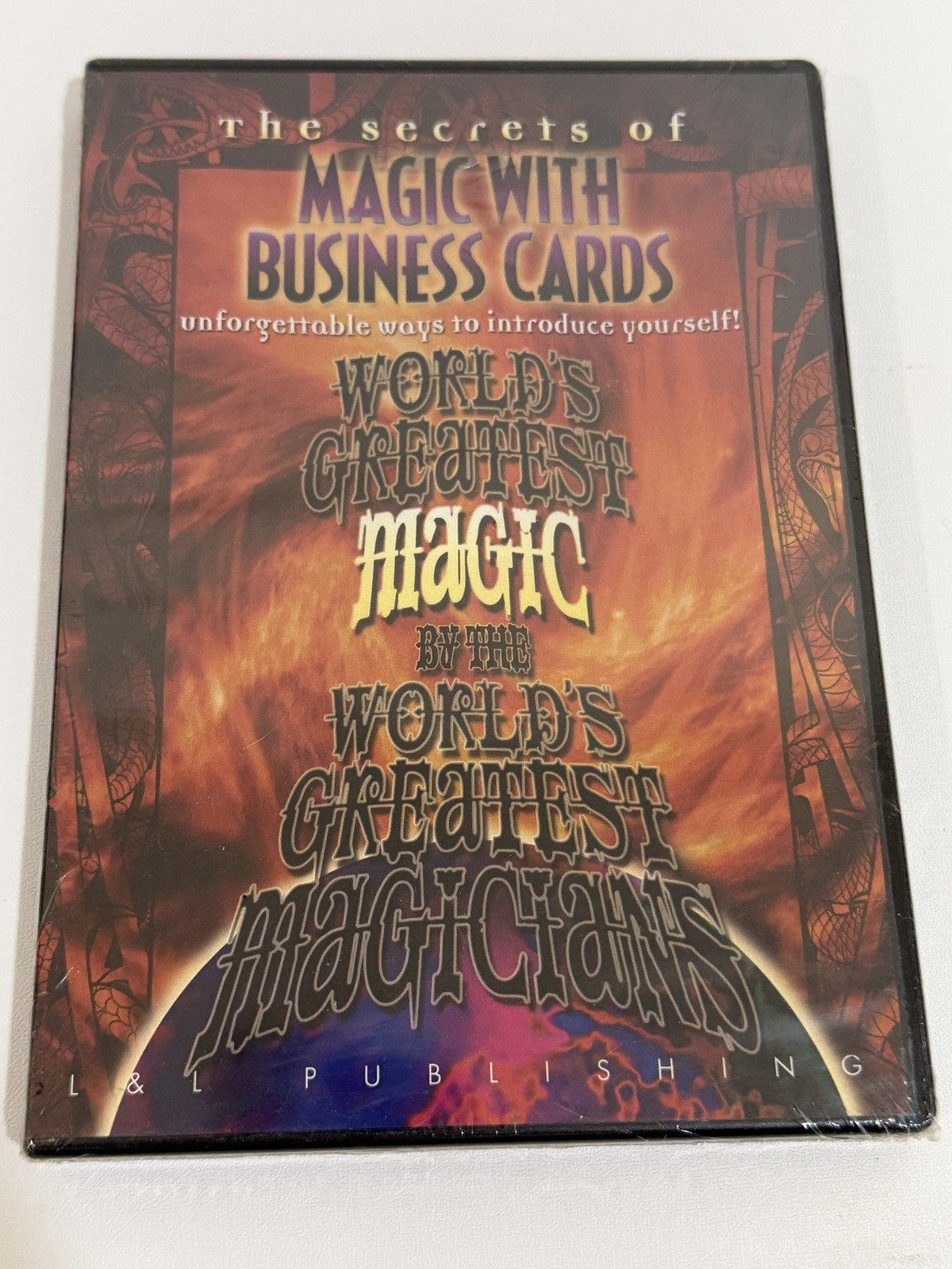 The Secrets of Magic With Business Cards DVD L&L Publishing World's Greatest The Secrets of Magic With Business Cards DVD L&L Publishing World's Greatest