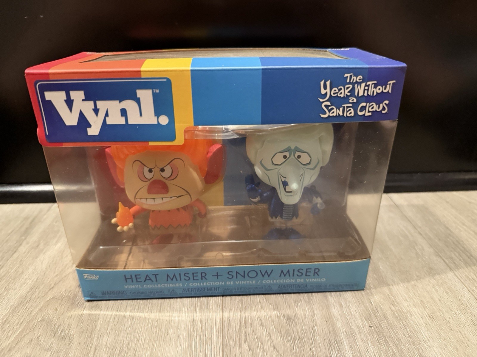 Funko VYNL. Heat Miser & Snow Miser 2-Pack Multipack Vinyl - Year Without Santa Funko VYNL. Heat Miser & Snow Miser 2-Pack Multipack Vinyl - Year Without Santa