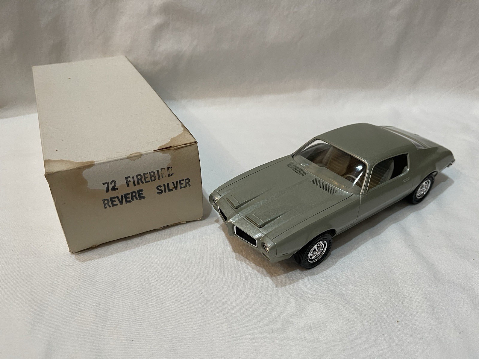 1972 Original Pontiac Firebird Formula Dealership Promotional Model Car 1/25