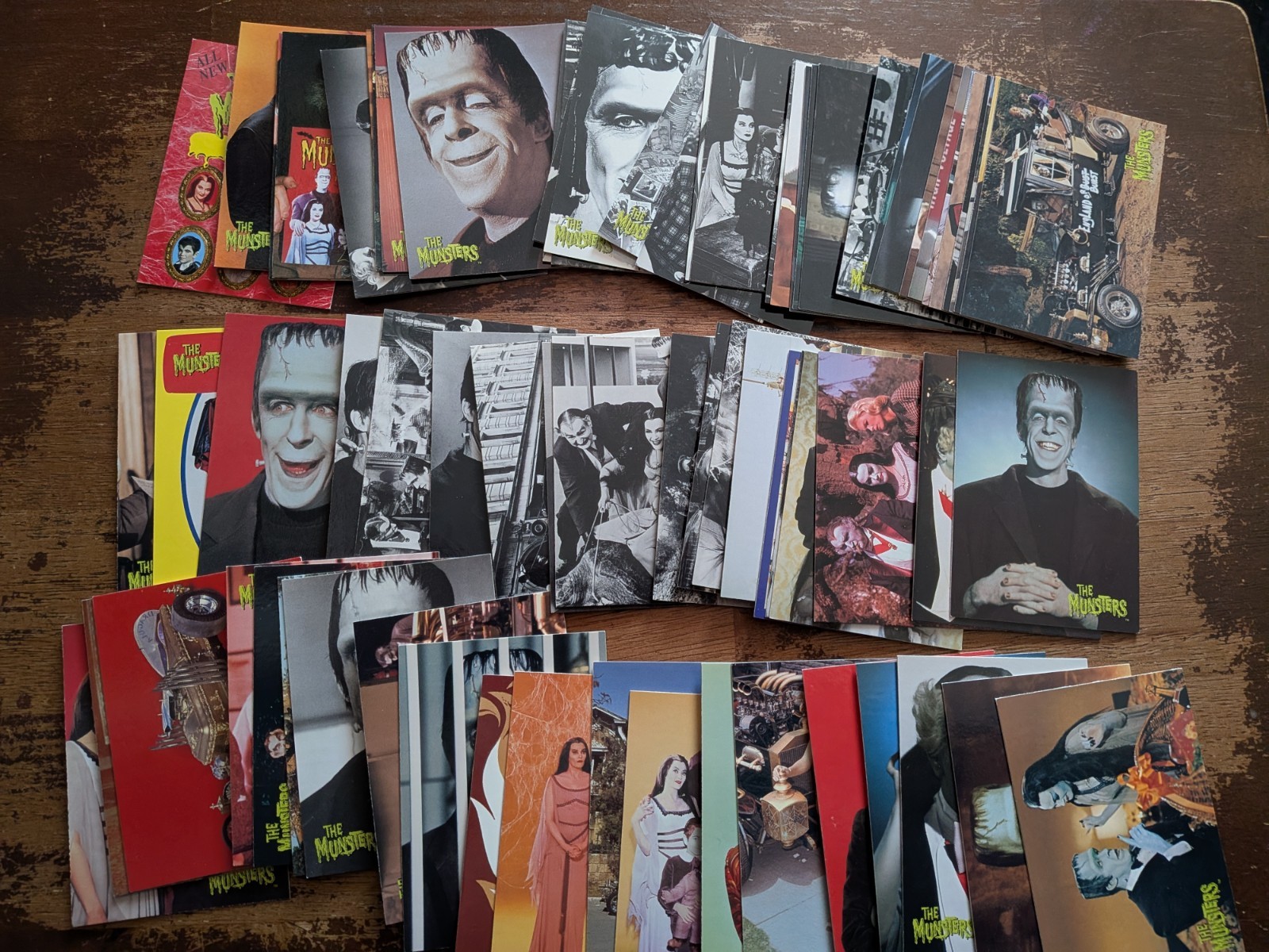 1997 Dart Flipcards The Munsters Complete Base Set (1-72) B1 1997 Dart Flipcards The Munsters Complete Base Set (1-72) B1