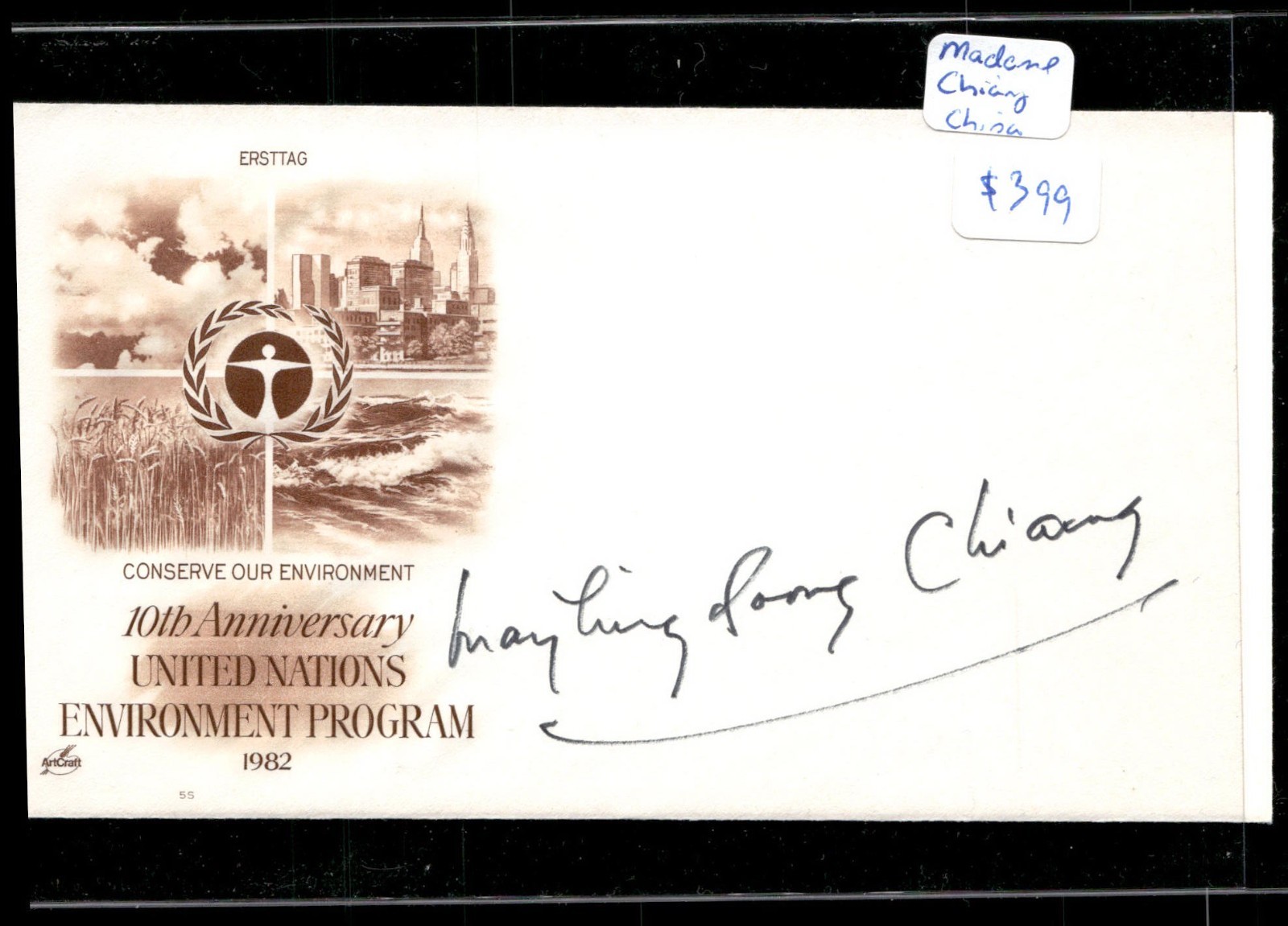 Mailing Soong Chang Madame Chiang Signed 1st Day AUTO Over 1000 Covers 4 sale Mailing Soong Chang Madame Chiang Signed 1st Day AUTO Over 1000 Covers 4 sale