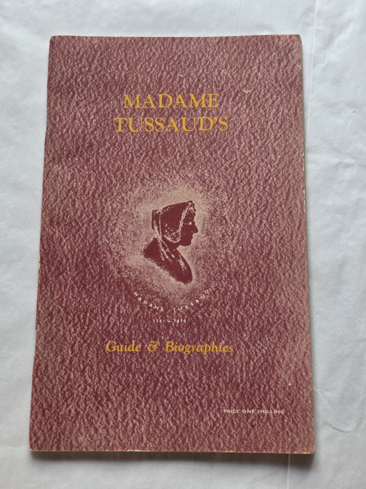 Madame Tussaud's Exhibition Guidebook & Biographies 1955 UK Souvenir Madame Tussaud's Exhibition Guidebook & Biographies 1955 UK Souvenir