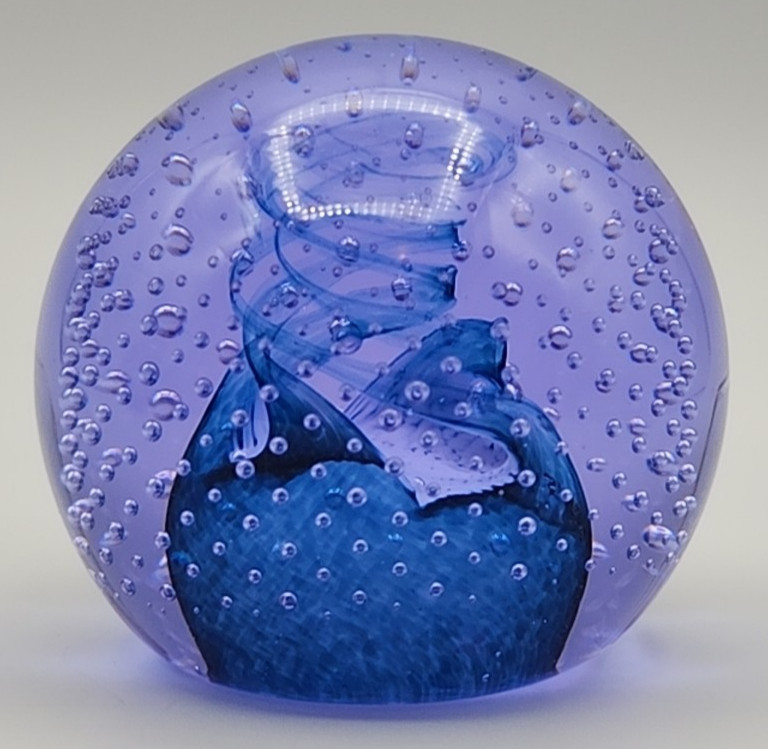 Caithness Cauldron Scotland Paperweight Numbered ca 2 3/4\