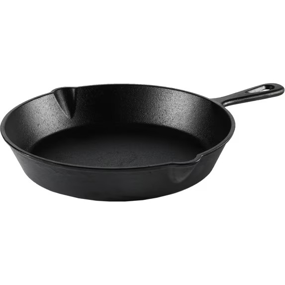 Ozark Trail 10.5 in Pre-Seasoned Cast Iron Skillet with Handle Ozark Trail 10.5 in Pre-Seasoned Cast Iron Skillet with Handle