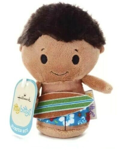 Hallmark Itty Bittys SURFER BOY Hawaii Aloha Surf Board Shorts Plush SOLD OUT Hallmark Itty Bittys SURFER BOY Hawaii Aloha Surf Board Shorts Plush SOLD OUT