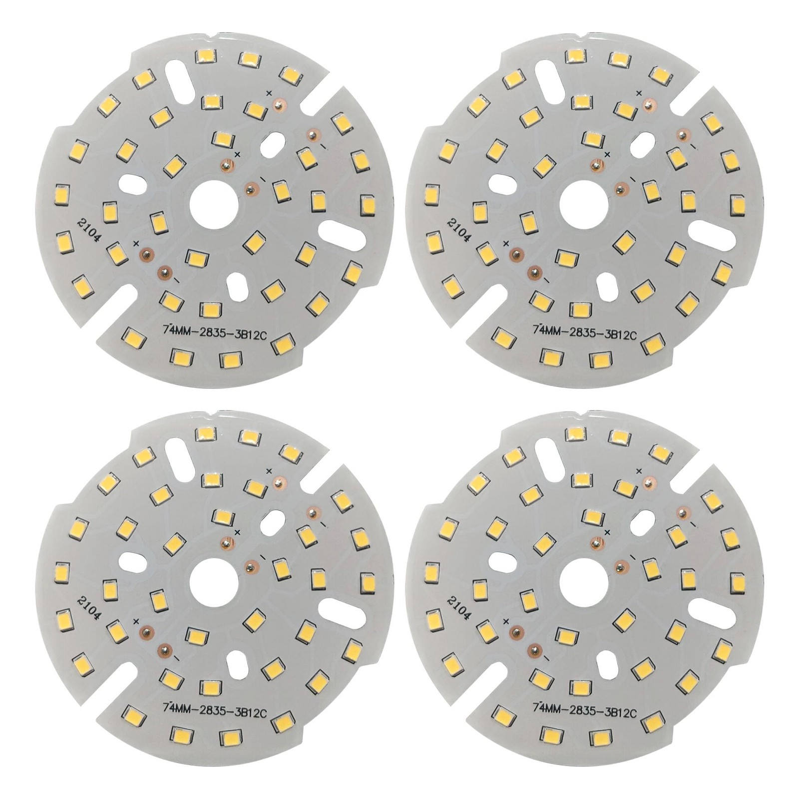 MECCANIXITY COB LED Light Chip Bead 12W 120lm 74 millimeters, Warm White MECCANIXITY COB LED Light Chip Bead 12W 120lm 74 millimeters, Warm White