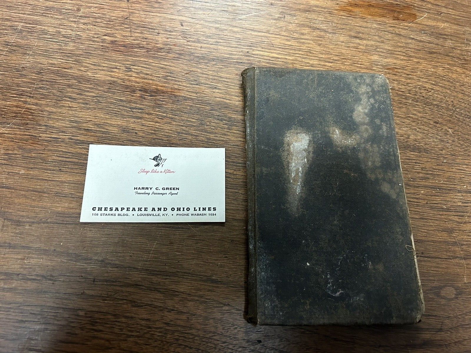 Lot 2pc vintage Chesapeake & Ohio Chessie card & Illinois Central 1928 rule book Lot 2pc vintage Chesapeake & Ohio Chessie card & Illinois Central 1928 rule book