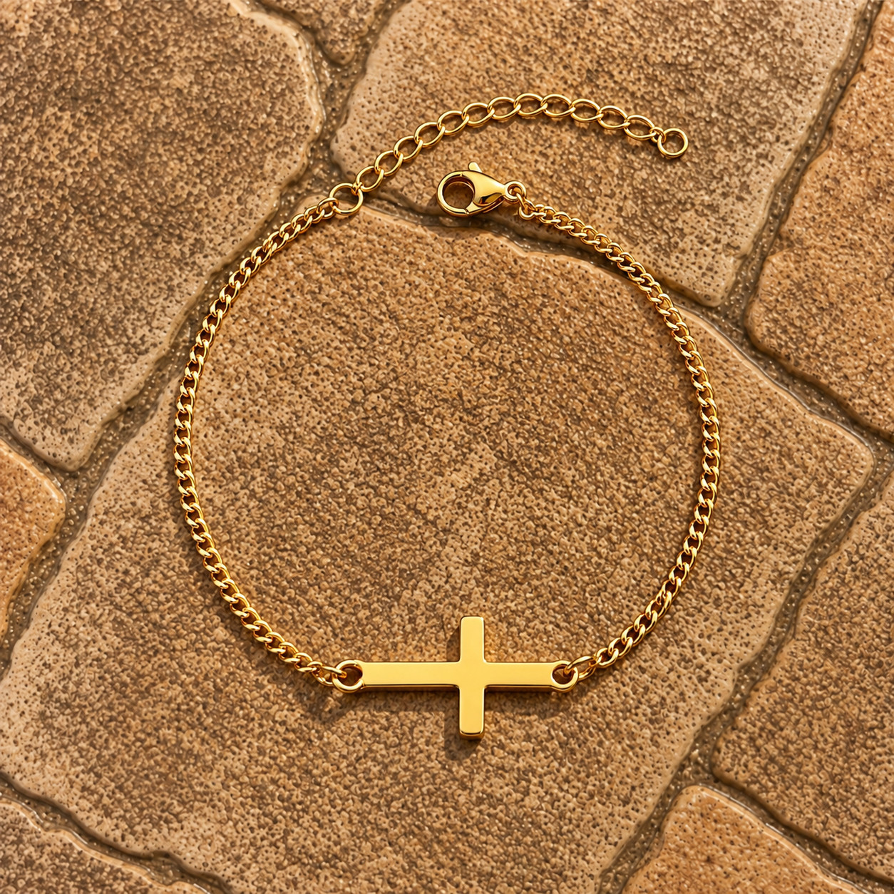Blessed Cross Bracelet from Jerusalem – Holy Land Christian Gift