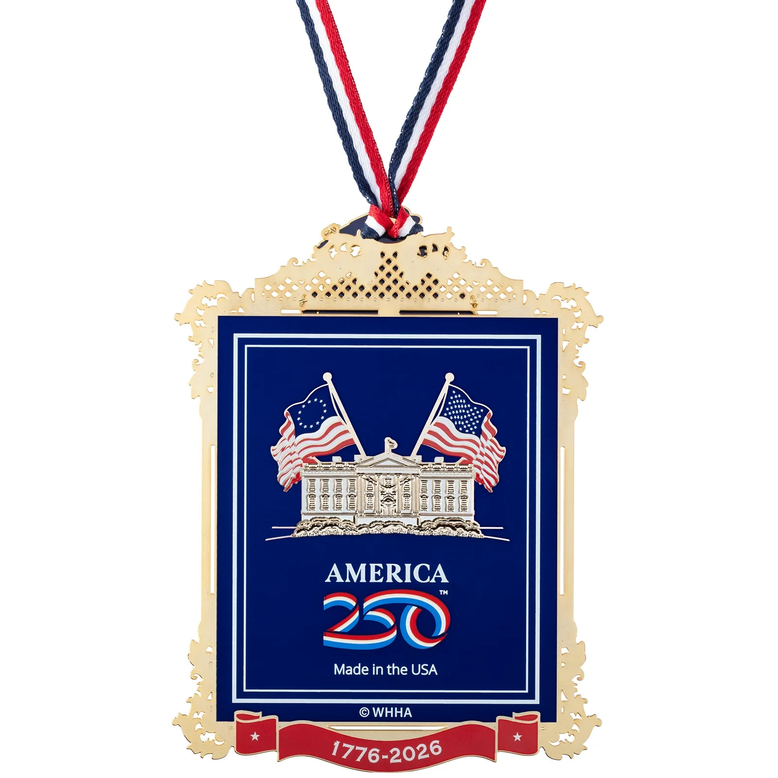 Official Commemorative Ornament of America's 250th Anniversary 2026 White House