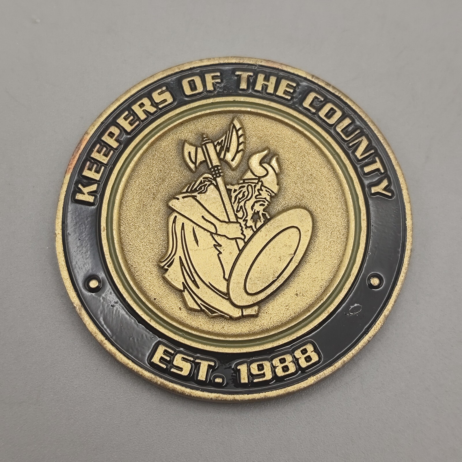 Keepers of the County Est.1988 Challenge Coin