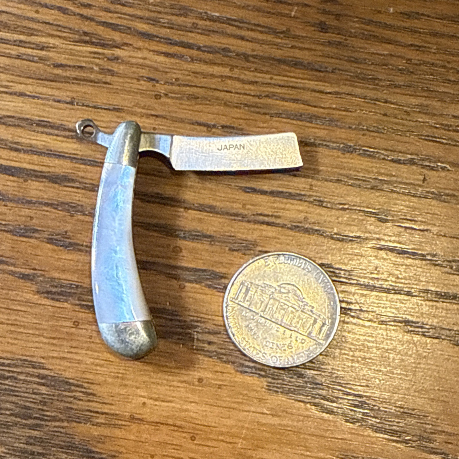 Vintage mini eagle parker razor Japan pearl Rare HTF