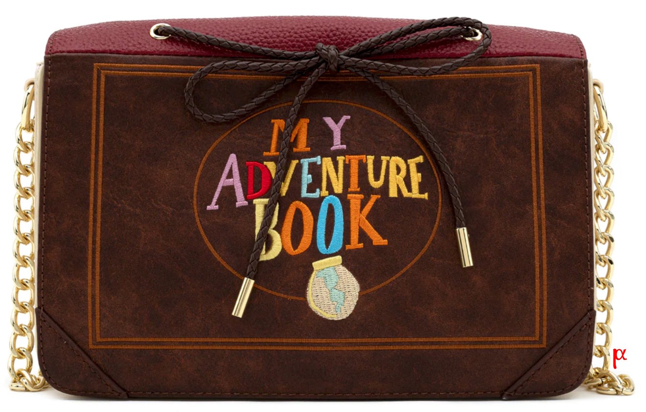 Loungefly Disney Pixar Up My Adventure Book Stitch Shoppe Crossbody Bag LE