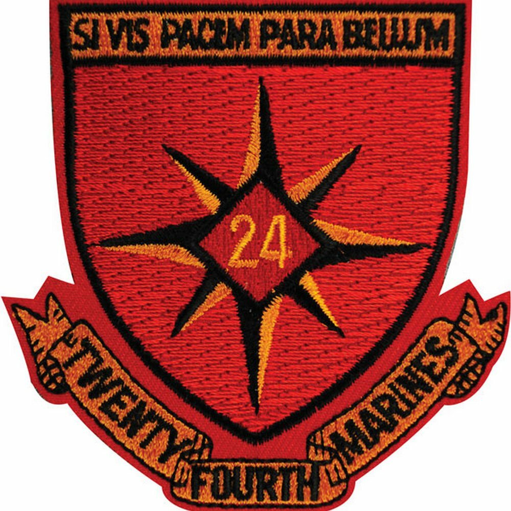 24th Marine Regiment Patch 24th Marine Regiment Patch