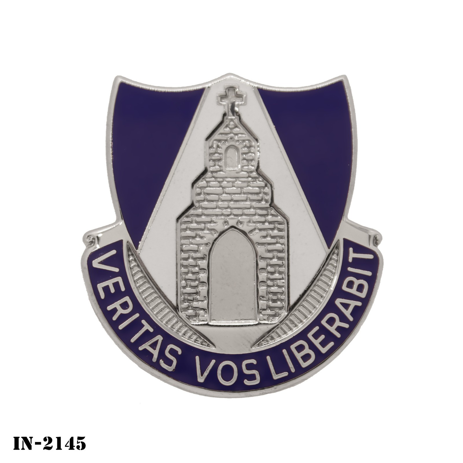 St. Augustine College ~ Veritas Vos Liberabit ~ US Army ROTC DUI Crest Pin NEW St. Augustine College ~ Veritas Vos Liberabit ~ US Army ROTC DUI Crest Pin NEW