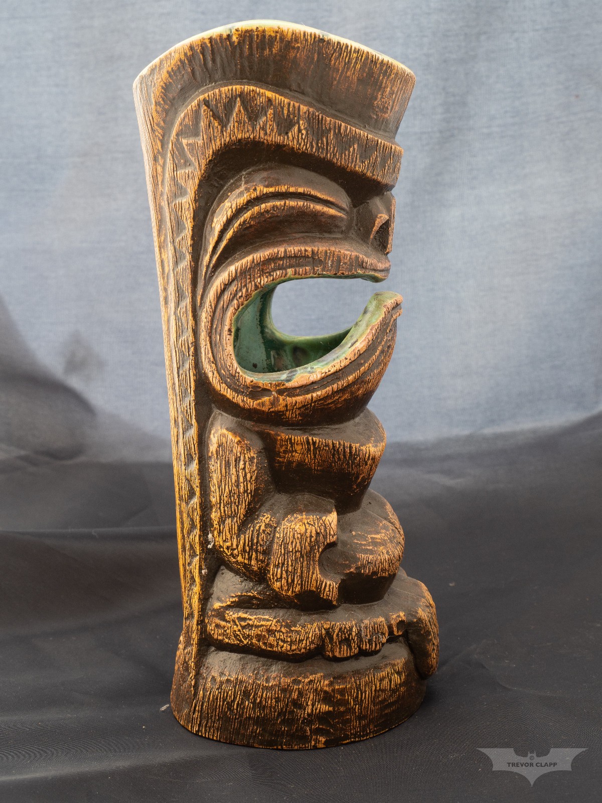 Gecko'z Big Toe tiki mug by South Sea Arts AP #17/25 limited edition