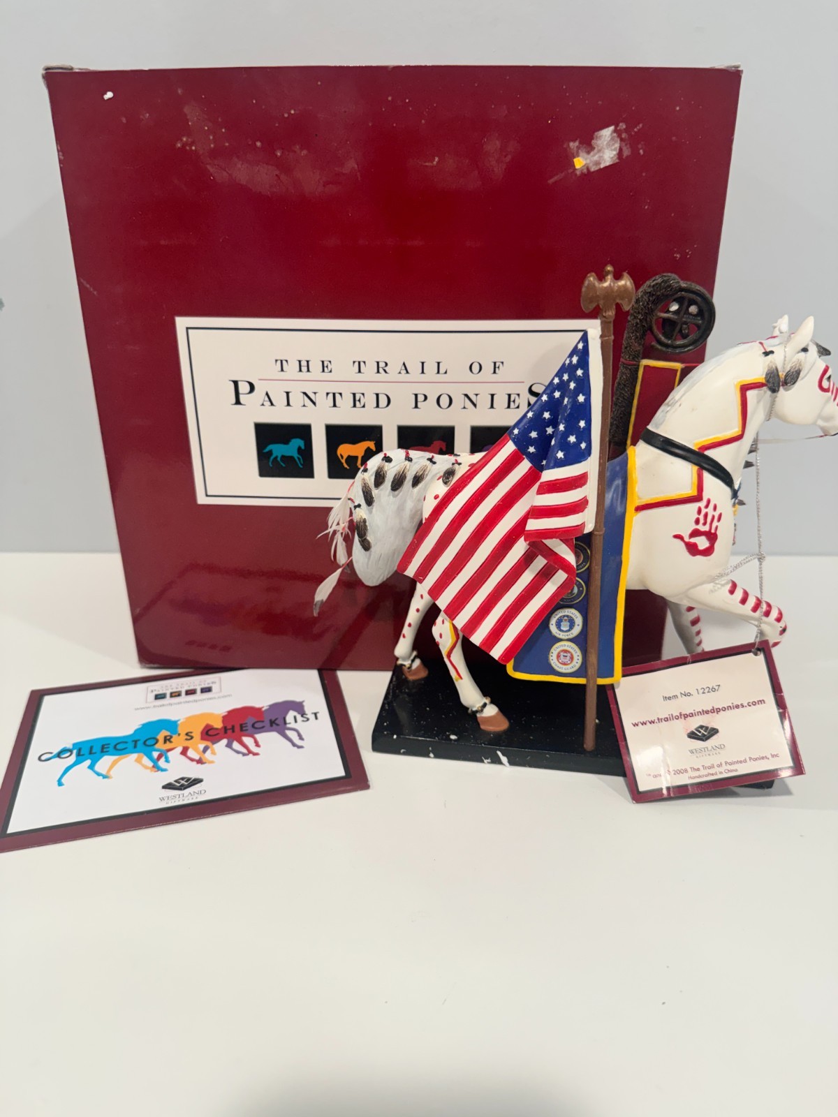Trail of Painted Ponies - Trail of Honor - First Edition - Retired - Item: 12267 Trail of Painted Ponies - Trail of Honor - First Edition - Retired - Item: 12267