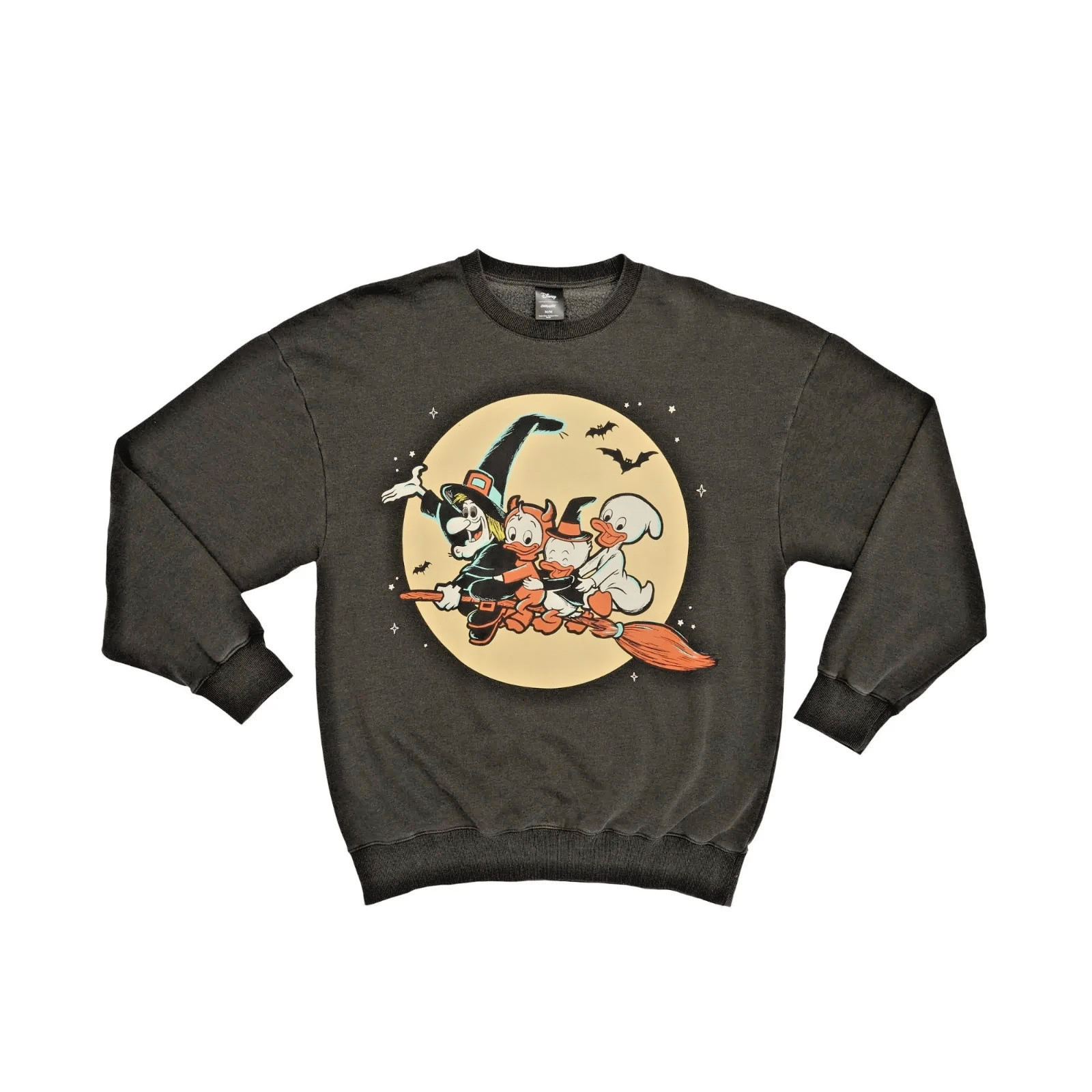 Cakeworthy Disney Trick / Treat Huey Dewey Louie Witch Halloween Sweatshirt 3XL