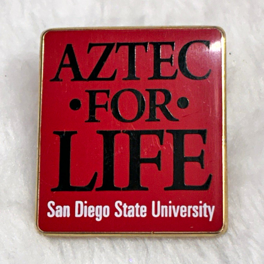 San Diego State Univ Aztec For Life Lapel Pin College & University Pin NWOT San Diego State Univ Aztec For Life Lapel Pin College & University Pin NWOT
