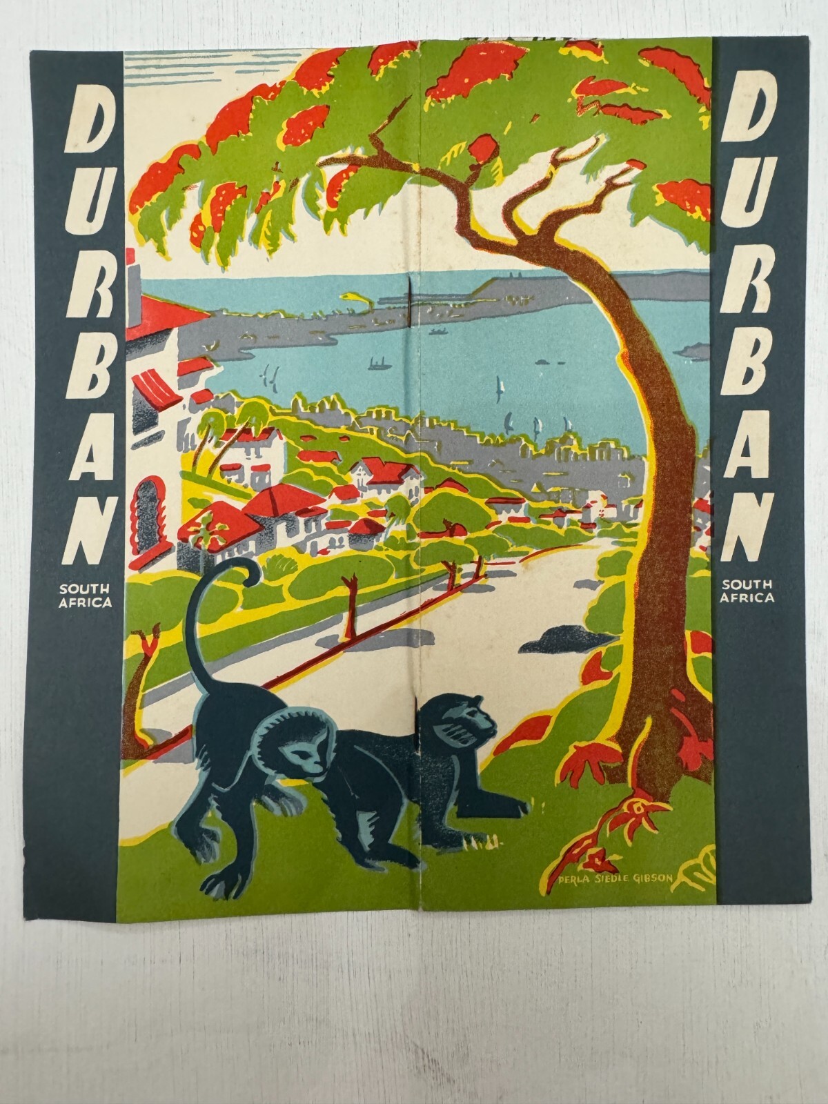1930\'s Durban South Africa Travel Brochure 1930\'s Durban South Africa Travel Brochure