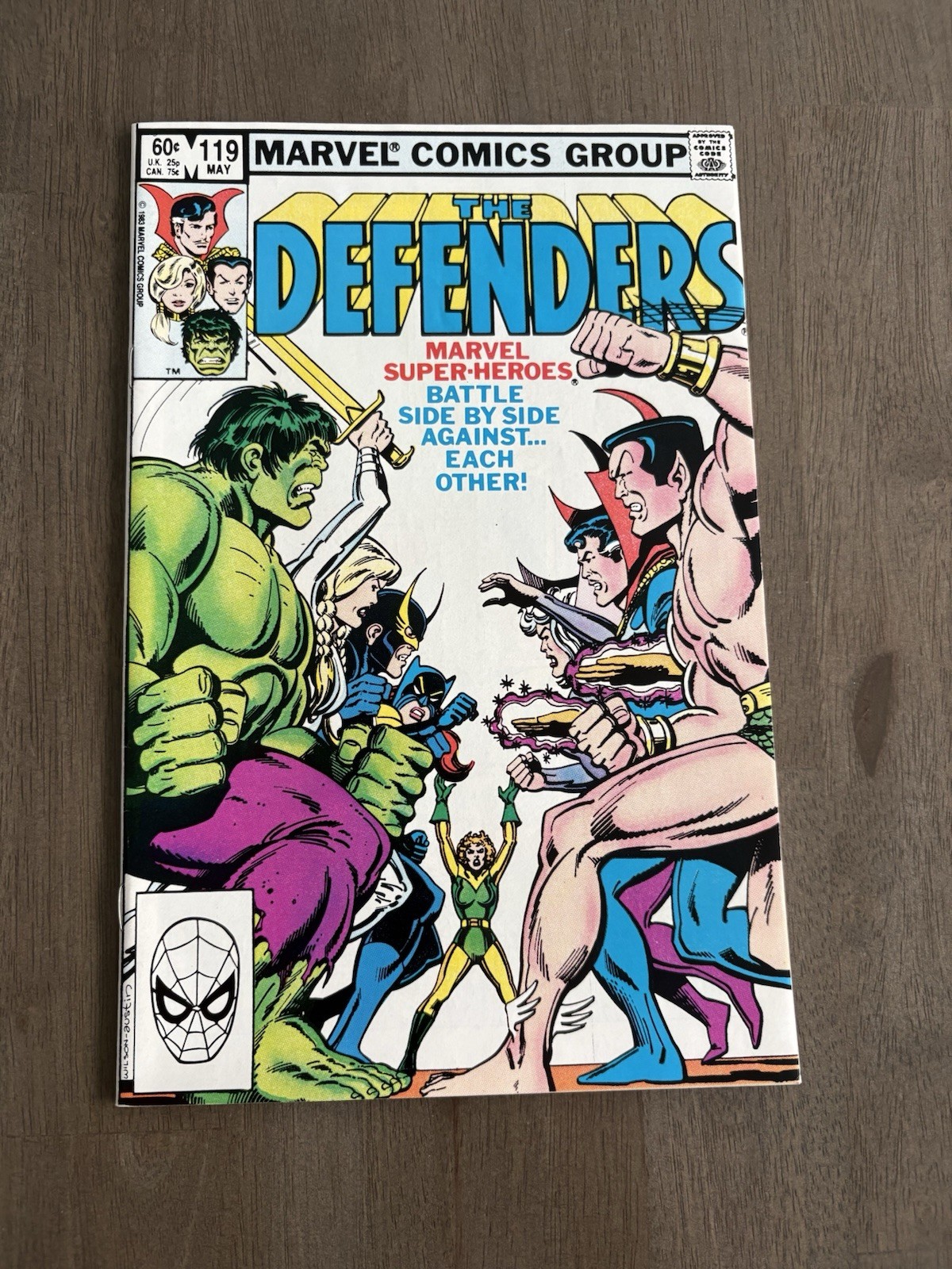 The Defenders #119,  (Marvel Comics  1983). High Grade  9.4 Near Mint