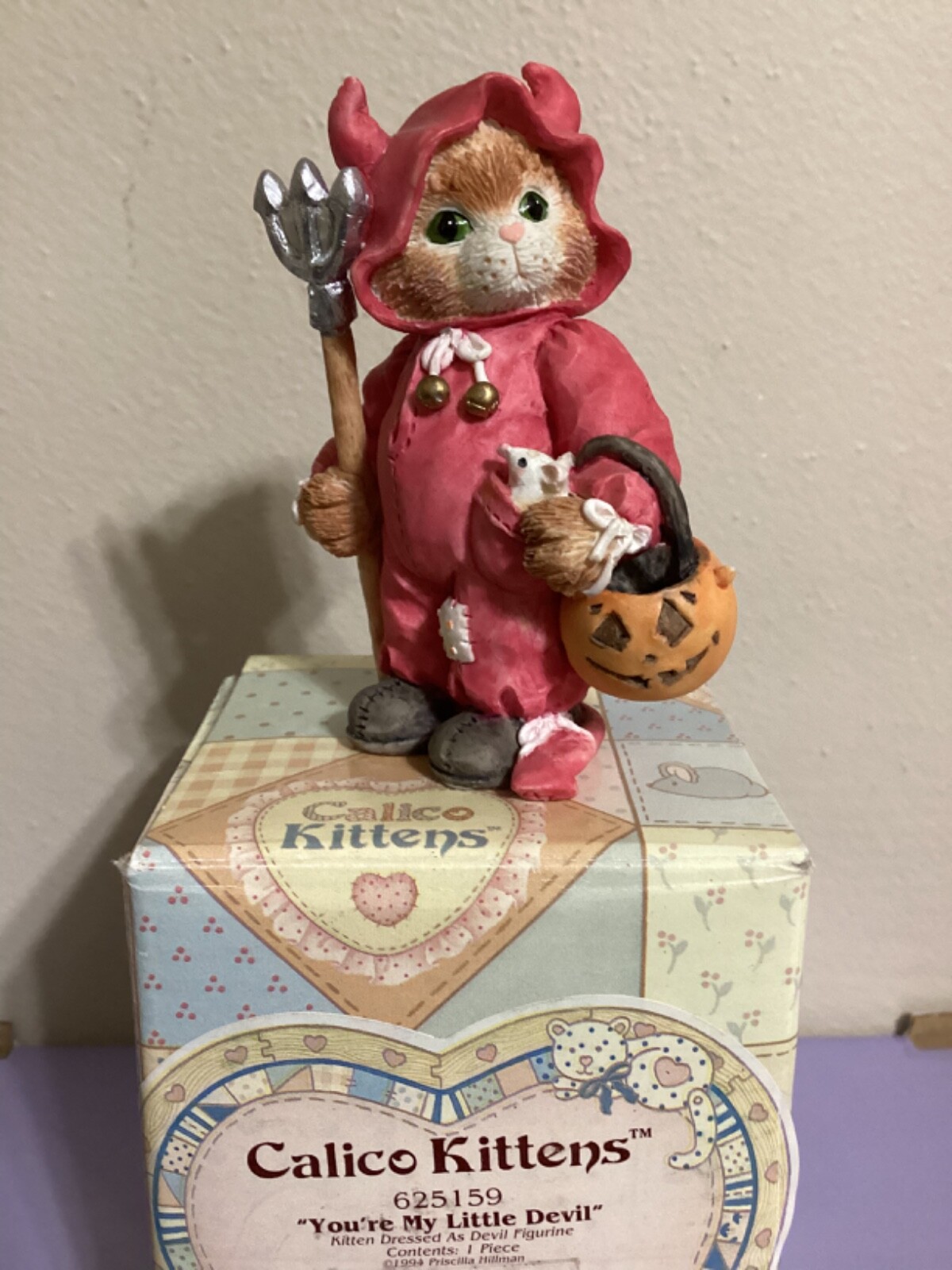 Enesco Calico Kitten Figurines