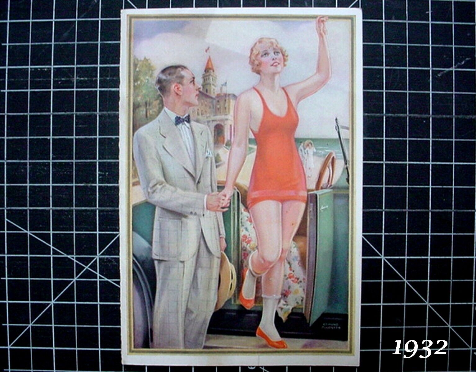 THE CLOTHING BEAUTIFUL MENS CATALOG 1932 SCHLOSS BROTHERS ART DECO ILLUSTRATIONS