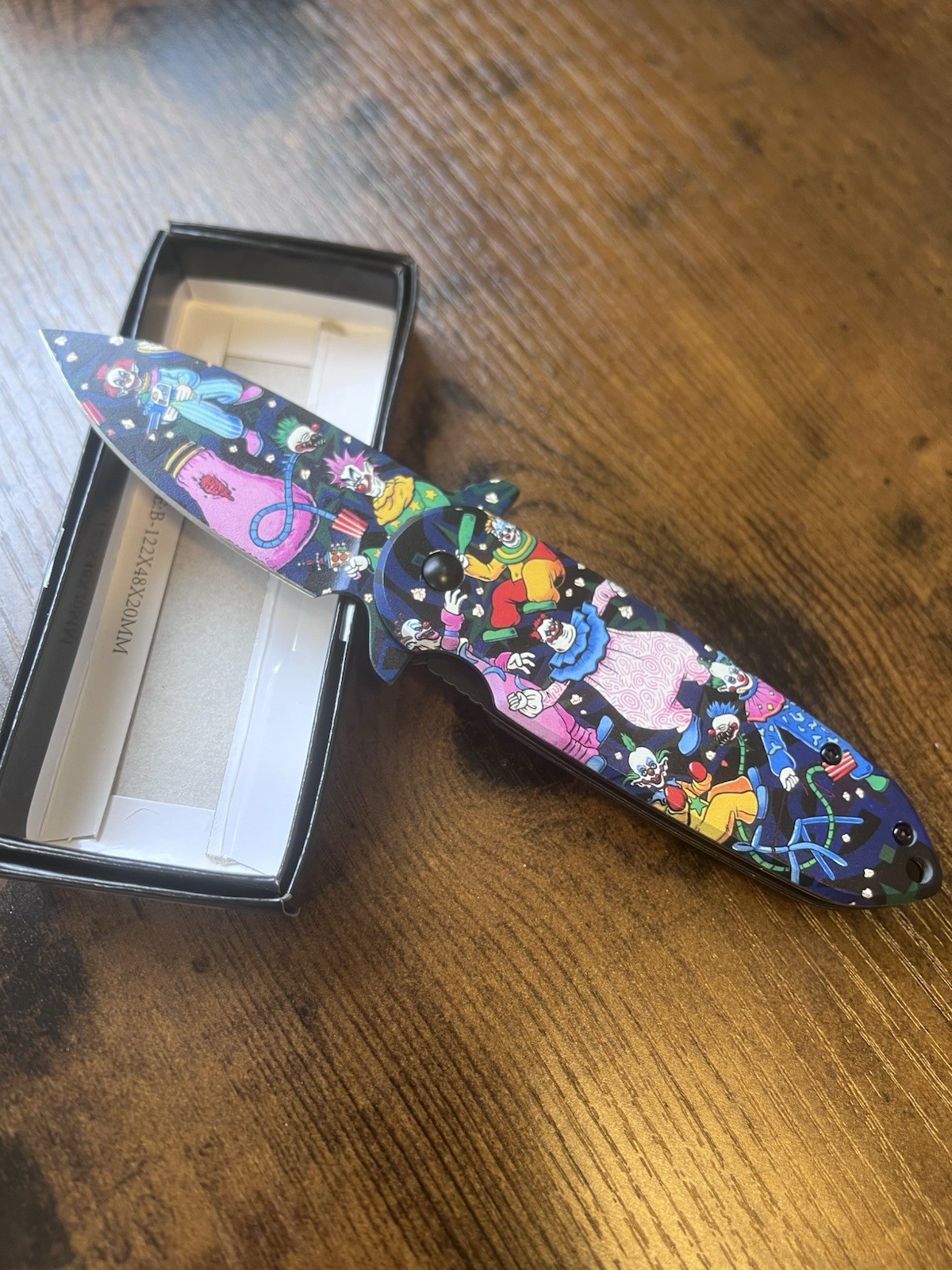 Killer Klowns from Outer Space - Manual Folding Pocket Knife – Stainless Steel