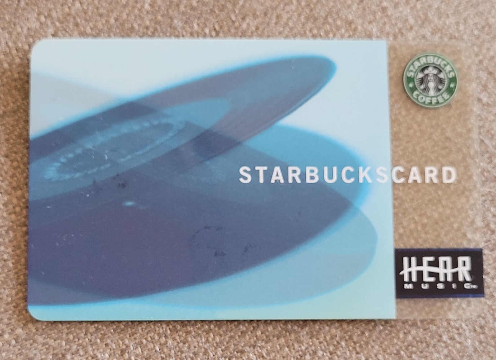 Hear Music Starbucks Card 2003 Hear Music Starbucks Card 2003