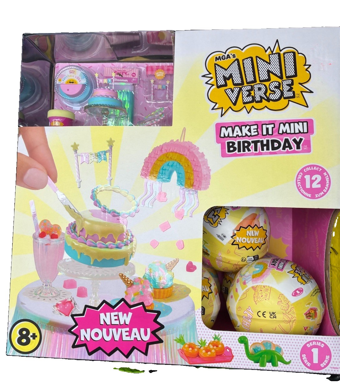MGA Mini Verse Make It Mini Birthday Series 1 Display Box w/15 Sealed Ball MGA Mini Verse Make It Mini Birthday Series 1 Display Box w/15 Sealed Ball