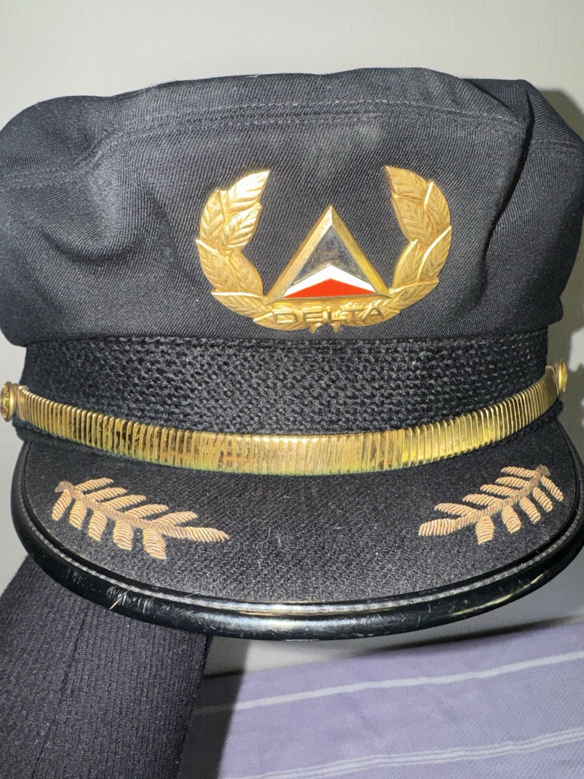 Vintage 80's Delta Cap Retired 