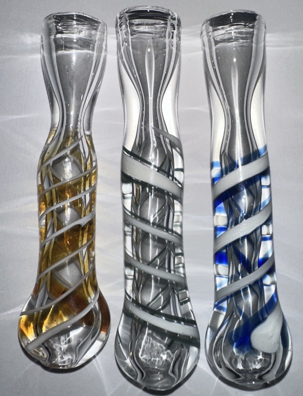 3” Tobacco Straight Pipe 😎One HITTER Chillium🔥FLAT MOUTH 3ct 