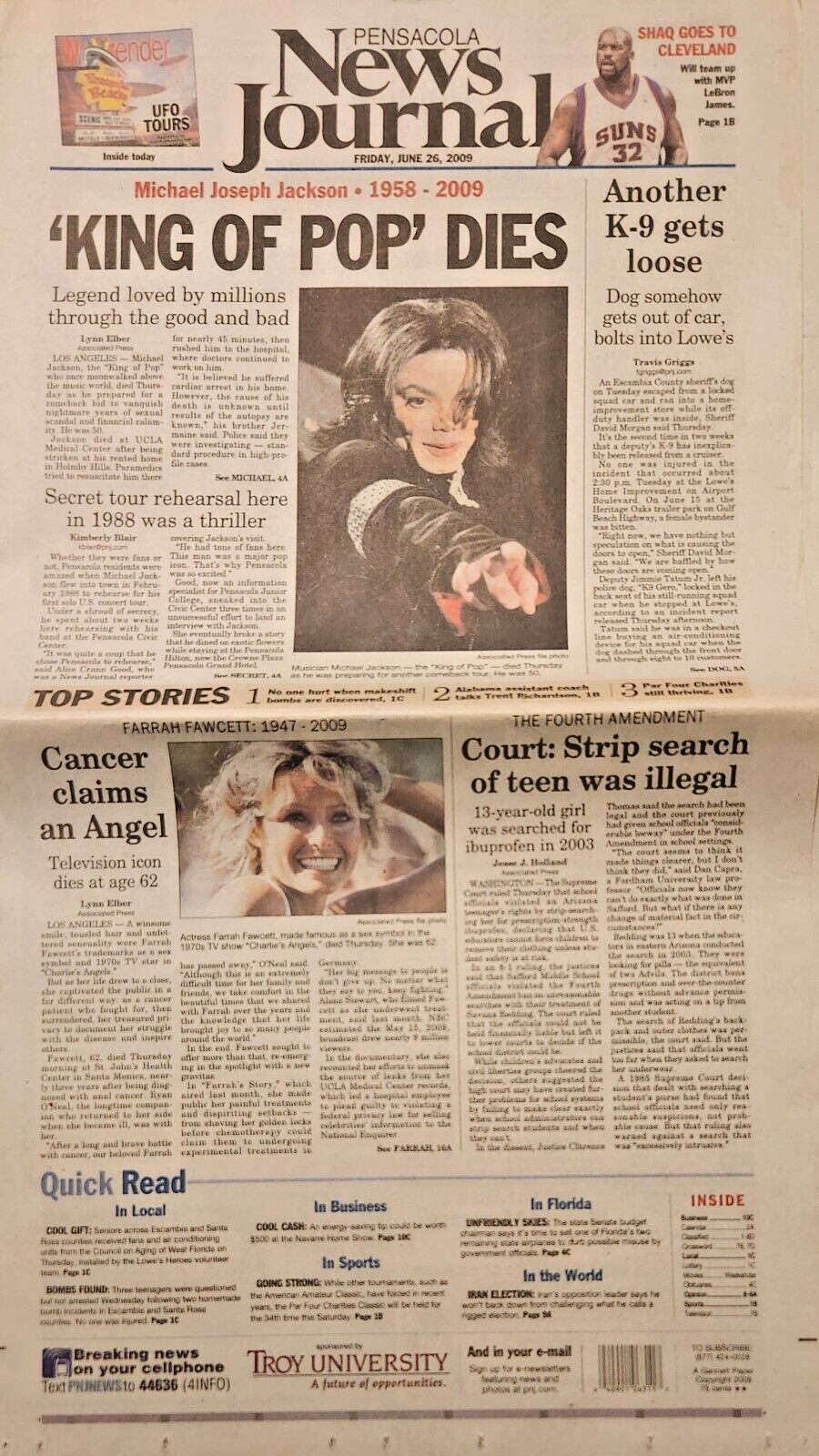 26 June 09 Edition of the 