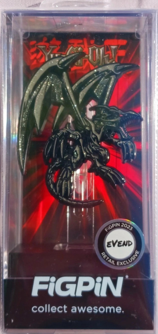 FiGPiN: Yu-Gi-Oh Red-Eyes Black Dragon #1520 eVend Exclusive LE 1000 Glitter FiGPiN: Yu-Gi-Oh Red-Eyes Black Dragon #1520 eVend Exclusive LE 1000 Glitter