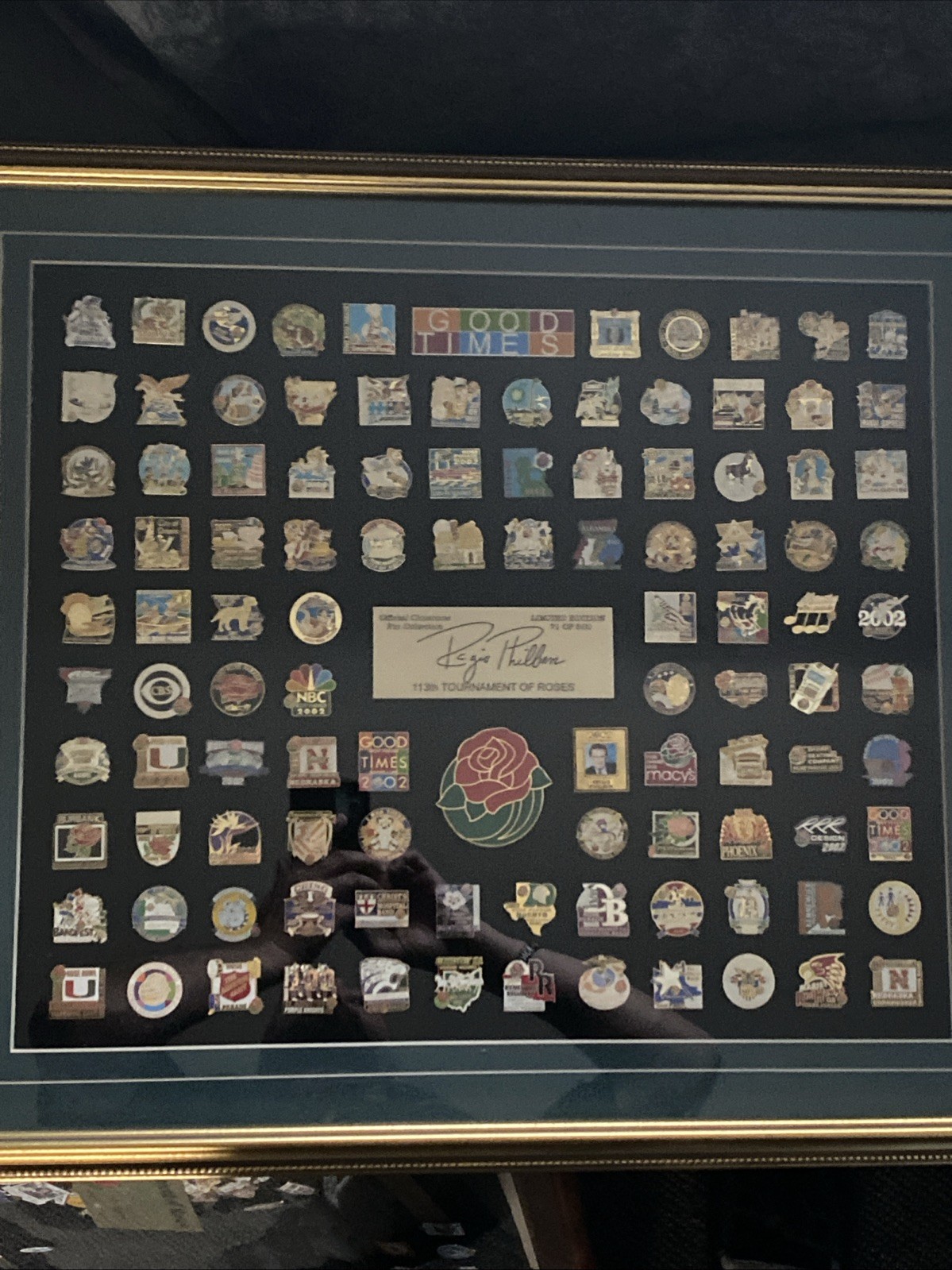 113th Tournament of Roses Cloisonne Pin Set 71/500 98th Also 356/10,000 Repair
