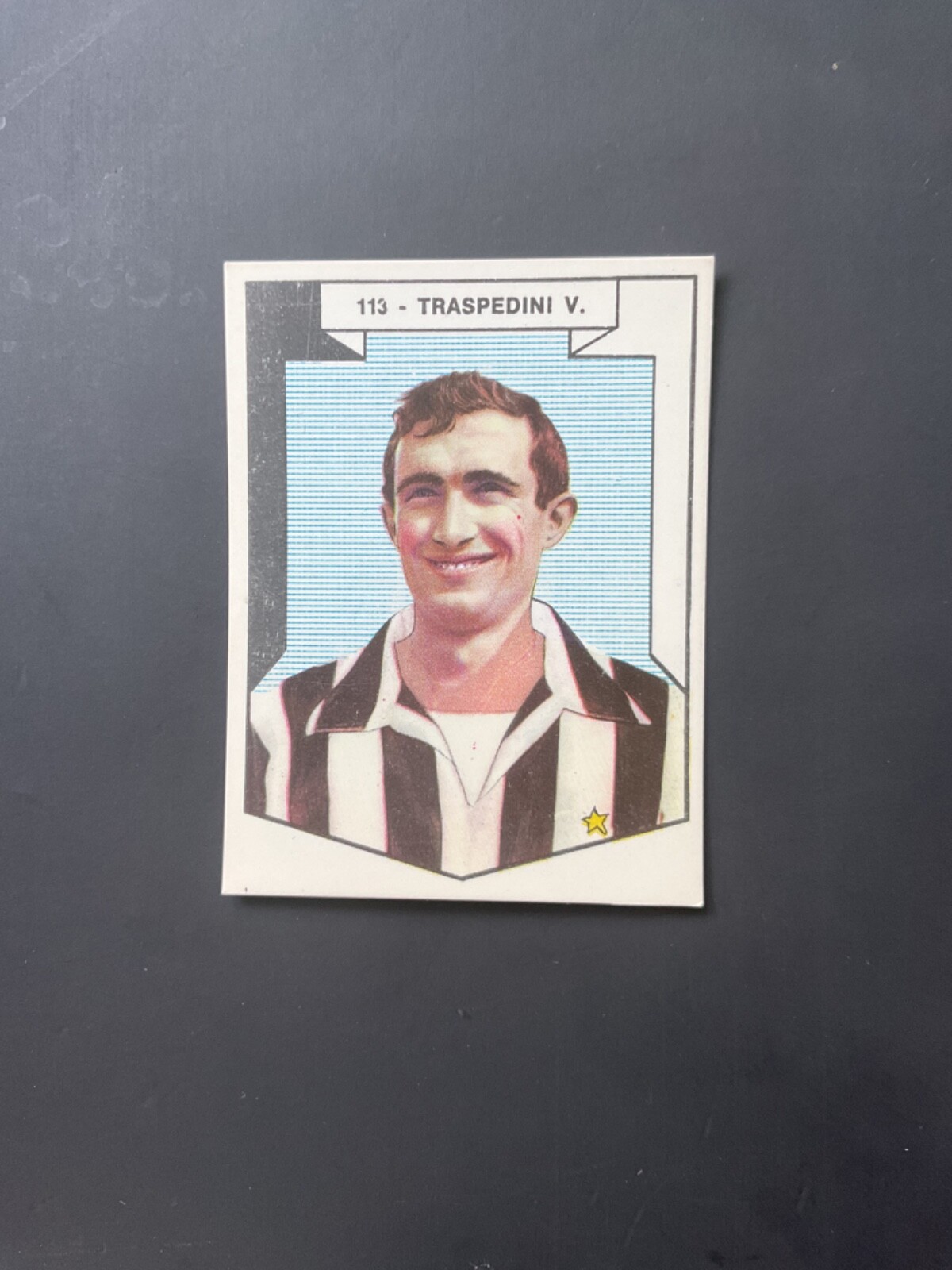 1965/66 Imperia Footballers Figurine N 113 TRASPEDINI V. Juventus 1965/66 Imperia Footballers Figurine N 113 TRASPEDINI V. Juventus