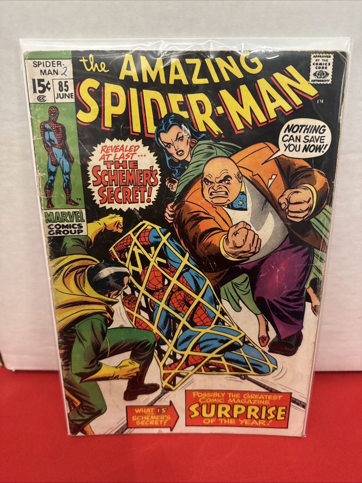 Amazing Spider-Man #85 1970 Marvel Kingpin Schemer Richard Fisk John Romita