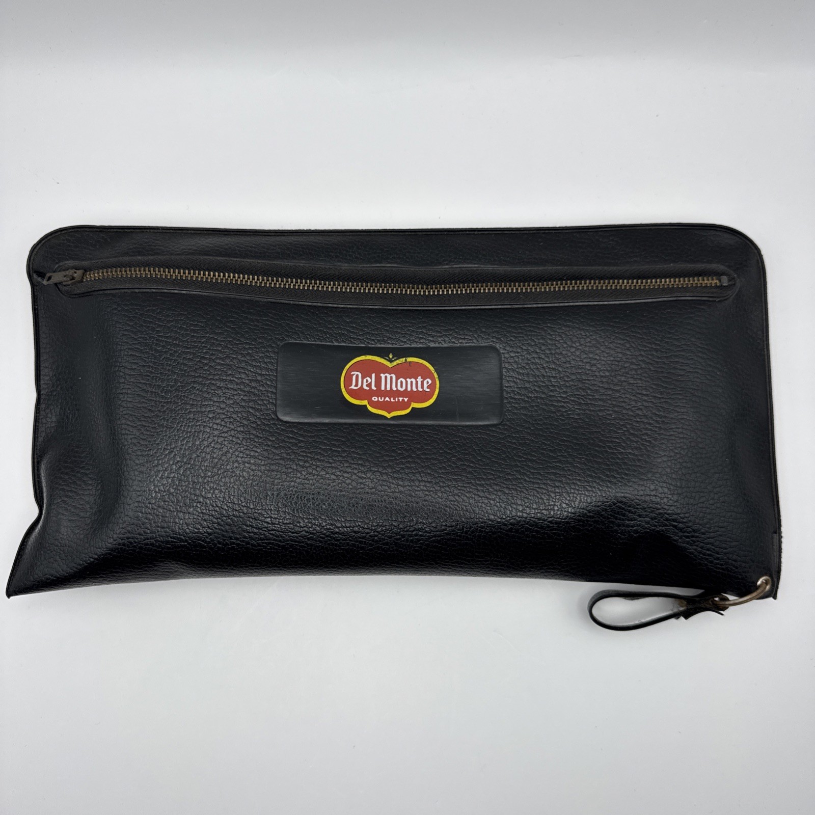 Vintage Del Monte Bananas Money Deposit Bag Zip Pouch - NICE Vintage Del Monte Bananas Money Deposit Bag Zip Pouch - NICE