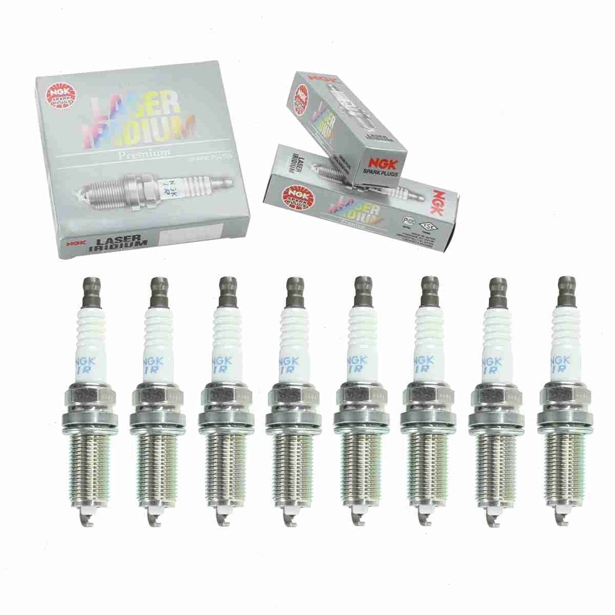 NGK Laser Iridium Spark Plugs 8 pc for Toyota Tundra 4.6L 5.7L V8 2007-2020 NGK Laser Iridium Spark Plugs 8 pc for Toyota Tundra 4.6L 5.7L V8 2007-2020