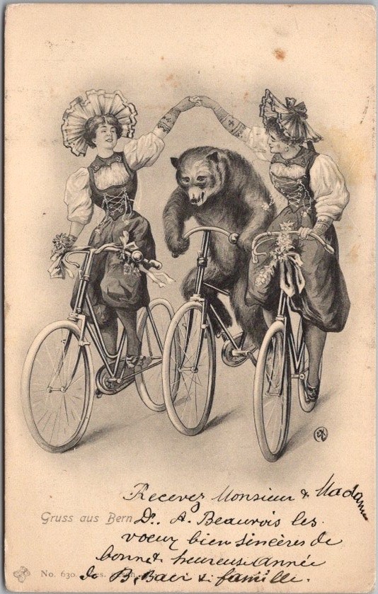 Vintage BERN, Switzerland Postcard 